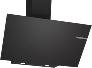 Bosch Series 4 wall-mounted cooker hood DWK96PJ60M 90 cm clear glass black printed, Black