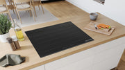 Bosch Series 8 downdraft hood DDW88MM60B 80 cm clear glass, Black