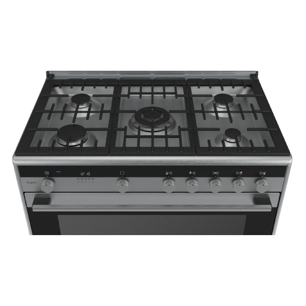 Load image into Gallery viewer, Siemens Dual fuel range cooker, HQ738357M 90cm Wok Burner with 4 kW
