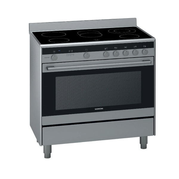 Load image into Gallery viewer, Siemens Electric Cooker HY738357M 90cm 5 High Speed Zones
