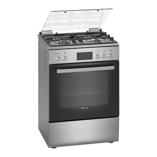 Siemens Free-standing Gas Cooker HG2M30E50M 60cm Stainless steel finish