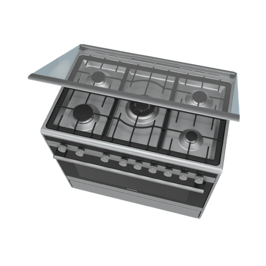 Siemens iQ100 Gas Cooker HG73G6357M 90cm Stainless Steel