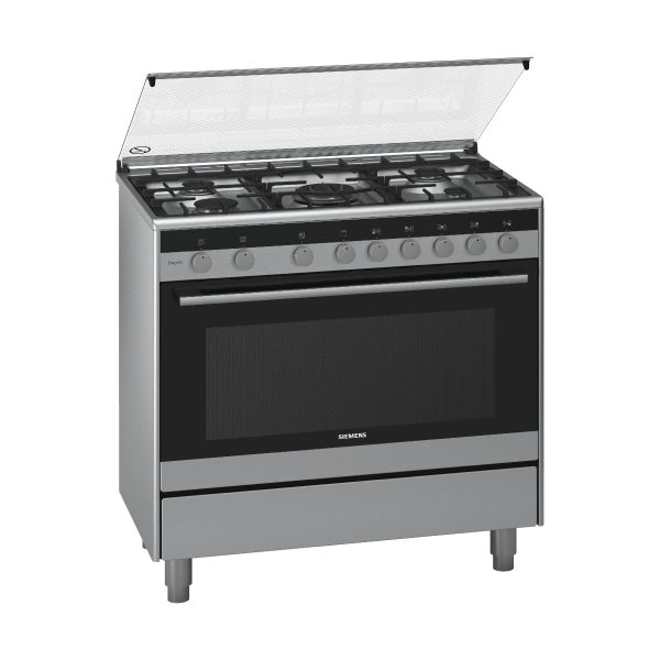 Load image into Gallery viewer, Siemens iQ100 Gas Cooker HG73G6357M 90cm Stainless Steel
