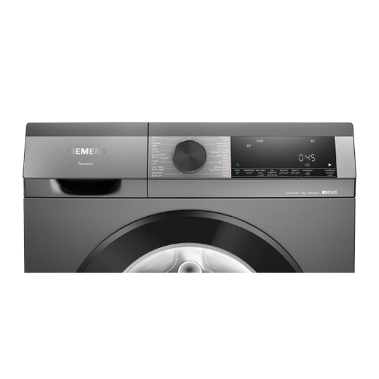 Siemens iQ300 Front Load Washing Machine, WG44A1ZRGC 9 Kg Stain Removal Option