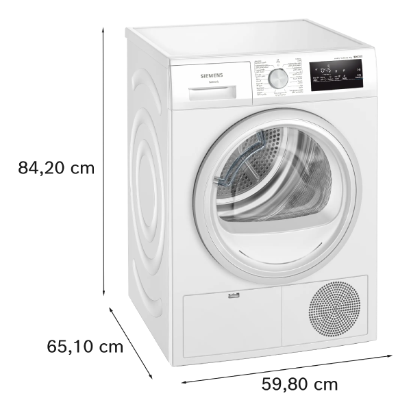 Load image into Gallery viewer, Siemens iQ300 Heat Pump Dryer, WT45H213GC 8Kg 40-minute quick dry programme
