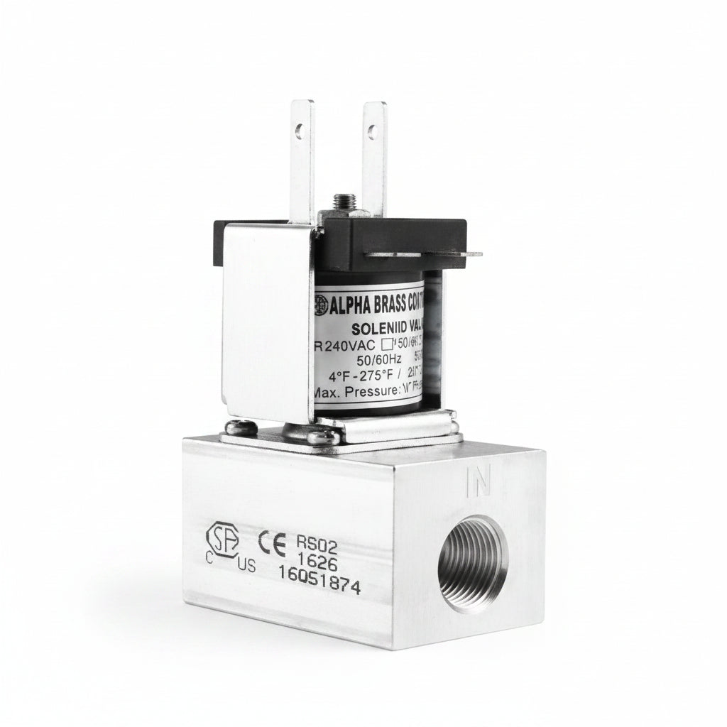 Single Gas Solenoid Valve AS02