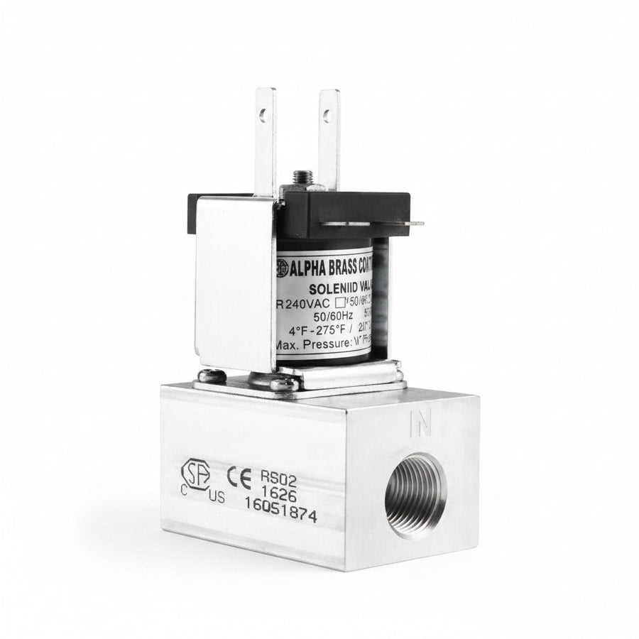 Single Gas Solenoid Valve AS02