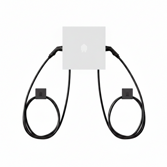 Smappee EV Dual Wall | 2x 22 kW | Cable | EV Charger