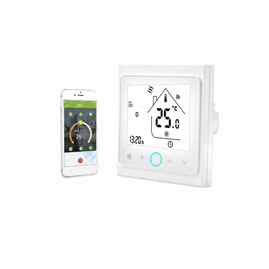 Smart 2 Pipe WiFi Central Air Conditioning Thermostat Temperature Controller