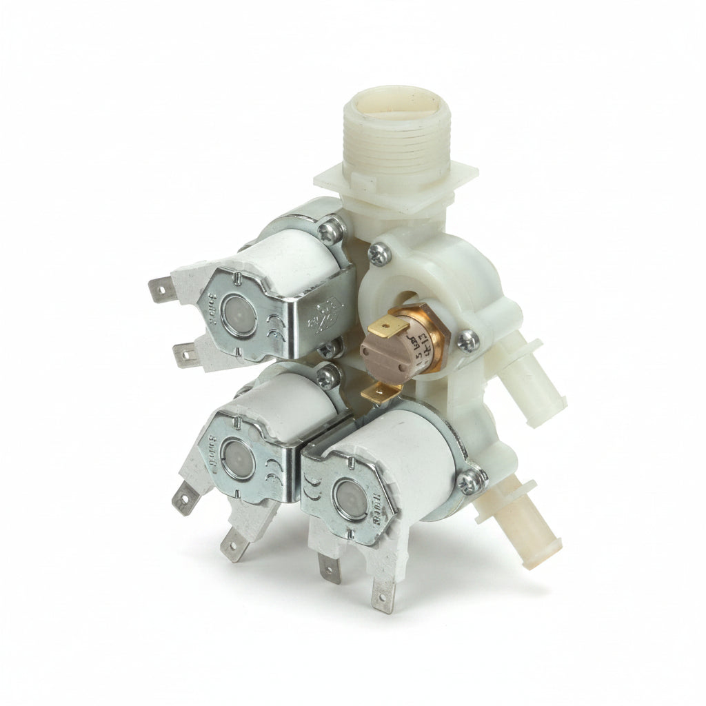 Solenoid Valve 60826, 4-Way with 3 Coils
