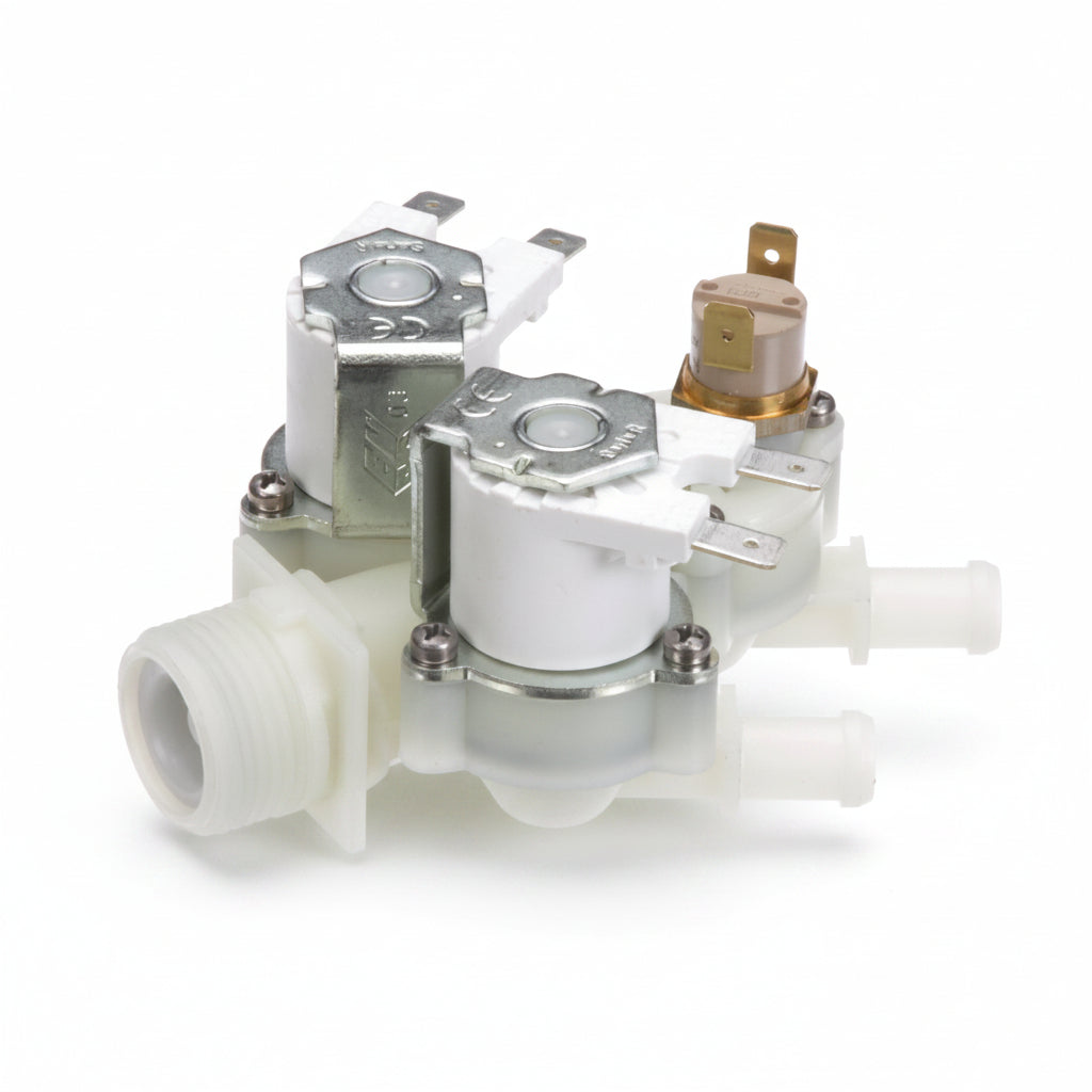 Solenoid Valve Assembly 61869, 3 Way, Dual Coil