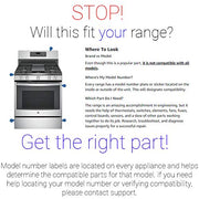Electric Range Stove Supplying Demand DG44-01008A