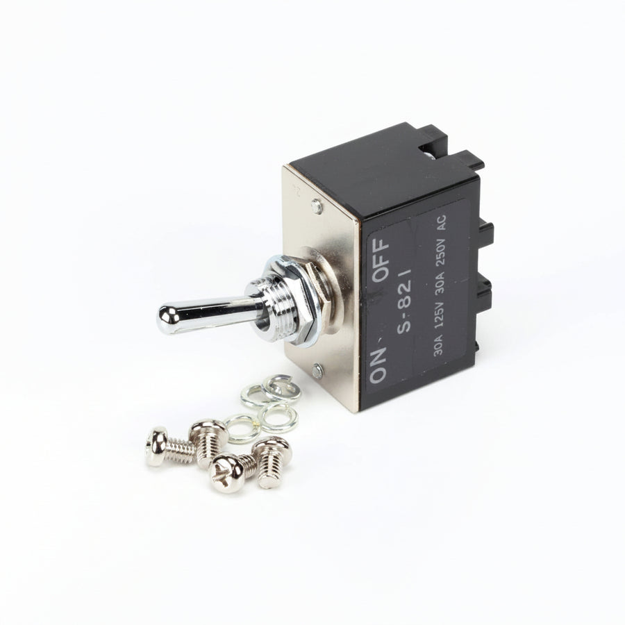 Switch AS-1302900, Toggle, DPST, 125-250 Volt, 30A, On-Off