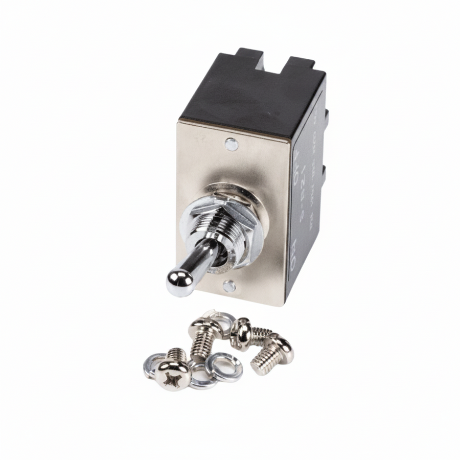 Switch AS-67002, Toggle, DPST, 125-250 Volt, 30A, On-Off