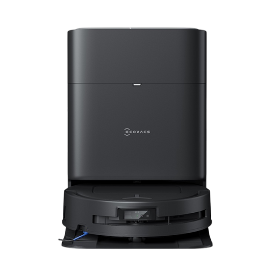 ECOVACS Robot Vacuum Cleaner DEEBOT T80 Omni and Mop, Roller Real-Time Mop Washing, Self-Emptying, Hot Air Drying, AI Navigation, Anti-Tangle Brush, for Pets, Carpets & Hard Floors