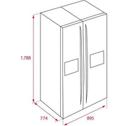 TEKA Side By Side Refrigerator 574 Litres RLF 74925| Fridge Freezer