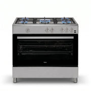 TEKA FS 902 5GG SS LPG 90cm Free Standing Cooker with gas hob and gas oven