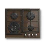 TEKA GZC 64320 LB Gas on Glass Hob with ExactFlame function in 60 cm of butane gas Urban Colors