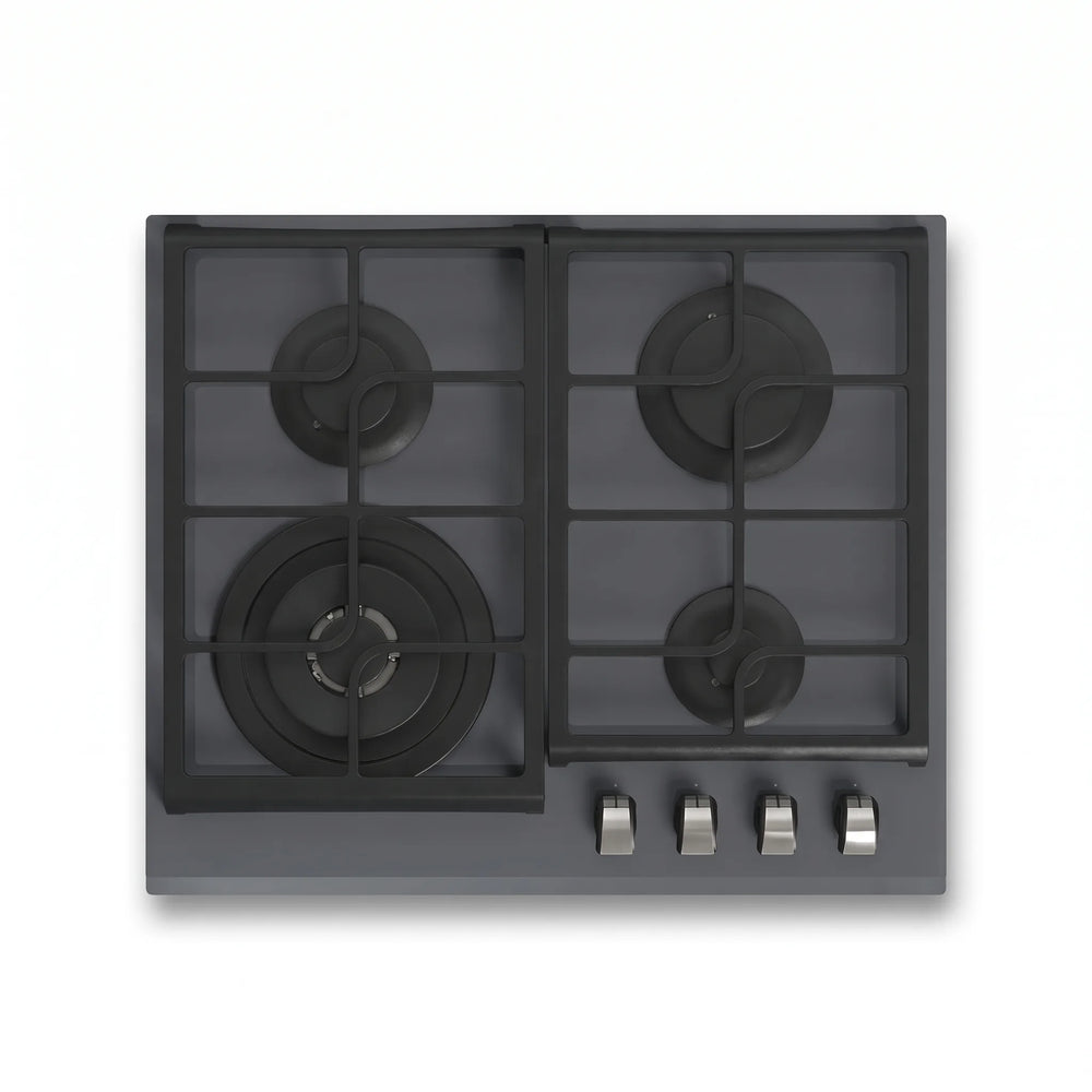 TEKA GZC 64320 ST Gas on Glass Hob with ExactFlame function in 60 cm of butane gas Urban Colors
