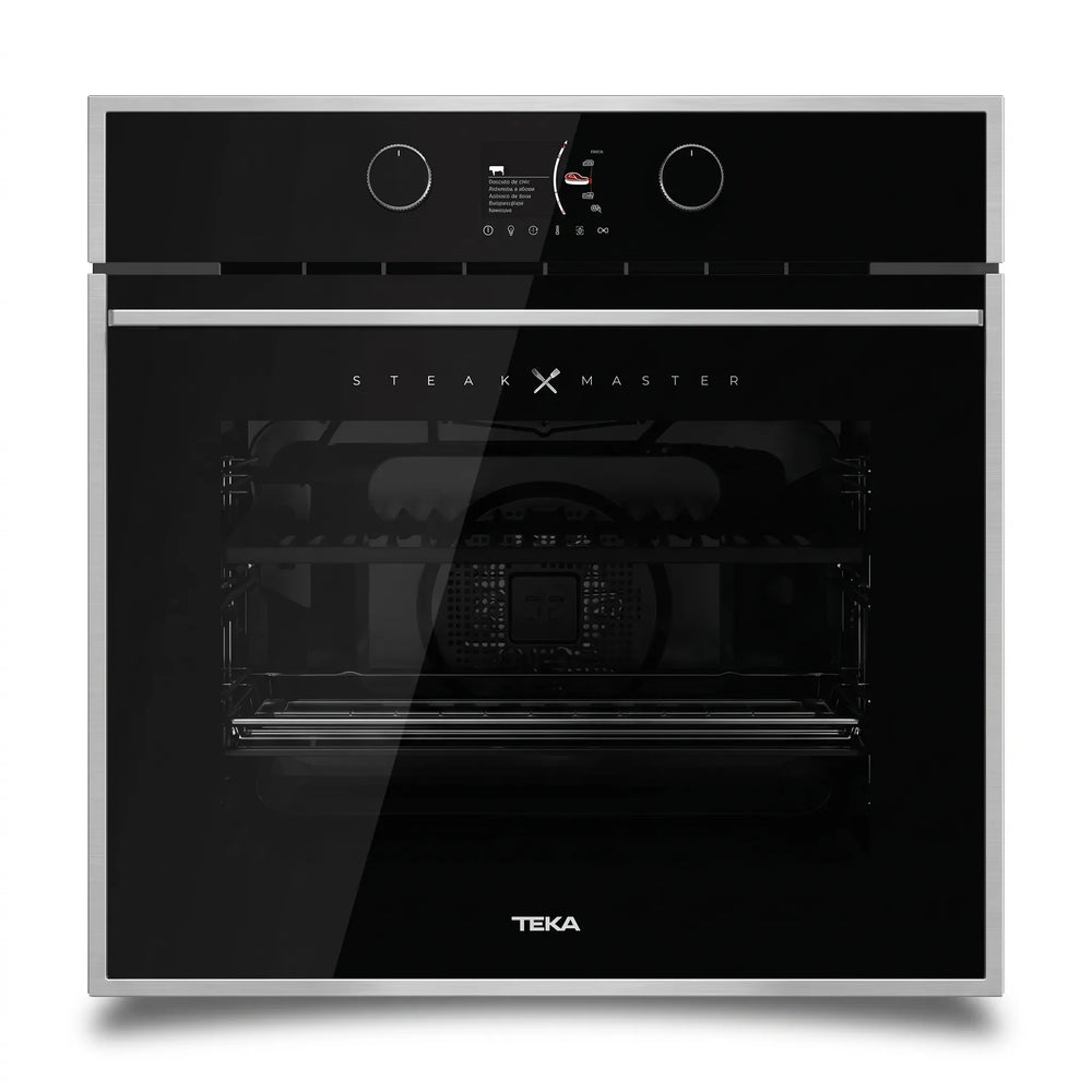 TEKA SteakMaster Multifunction Pyrolytic oven with special Grill and Cast iron grid for Steaks
