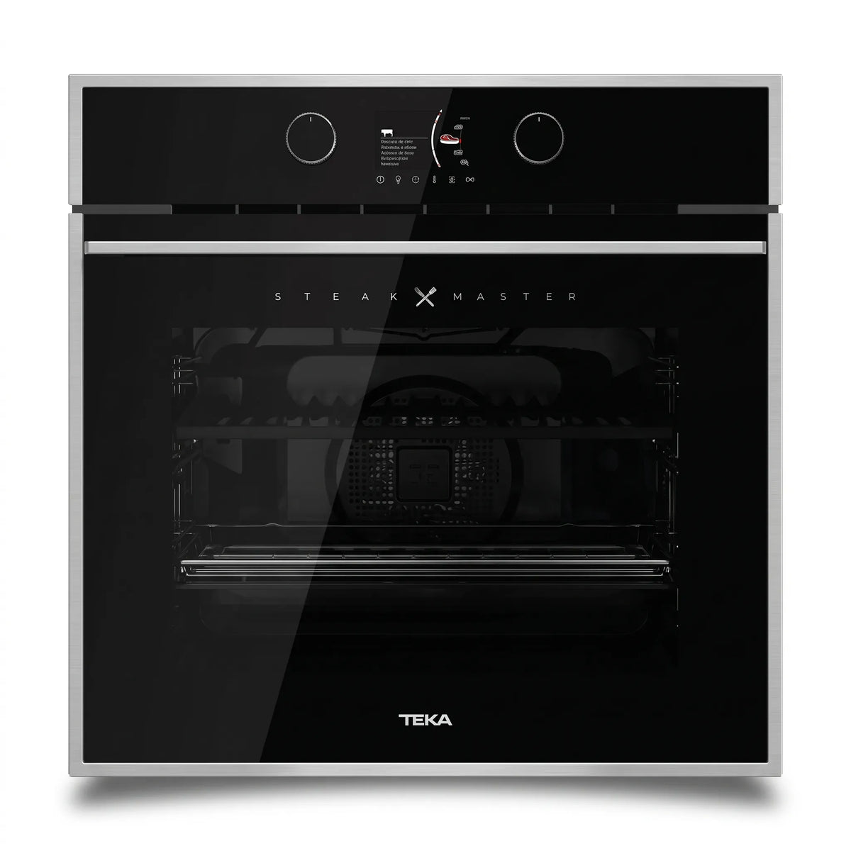 TEKA SteakMaster Multifunction Pyrolytic oven with special Grill and Cast iron grid for Steaks