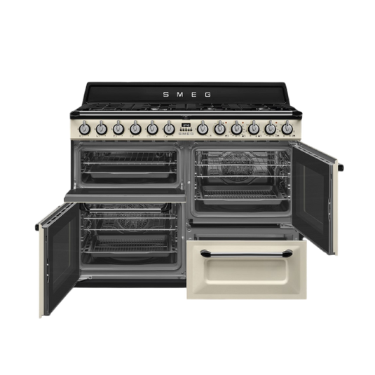 Smeg Victoria Combination Cooker, 110 cm, TR4110P1