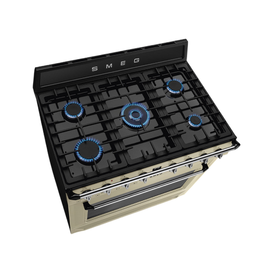 Smeg Victoria Combination Cooker 90 cm, TR90GMP