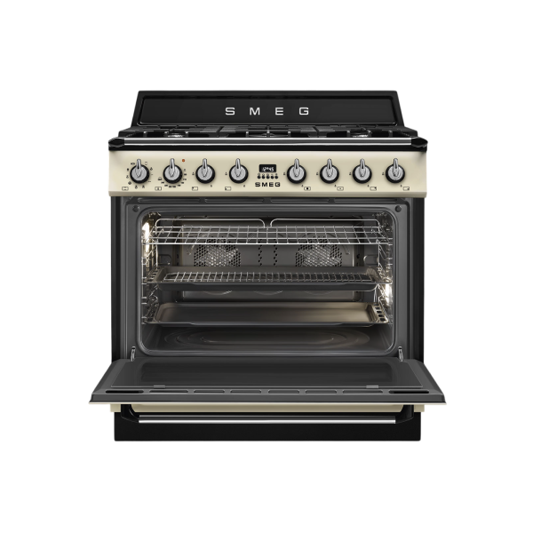 Load image into Gallery viewer, Smeg Victoria Combination Cooker 90 cm, TR90GMP
