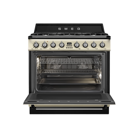 Smeg Victoria Combination Cooker 90 cm, TR90GMP
