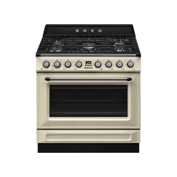 Load image into Gallery viewer, Smeg Victoria Combination Cooker 90 cm, TR90GMP
