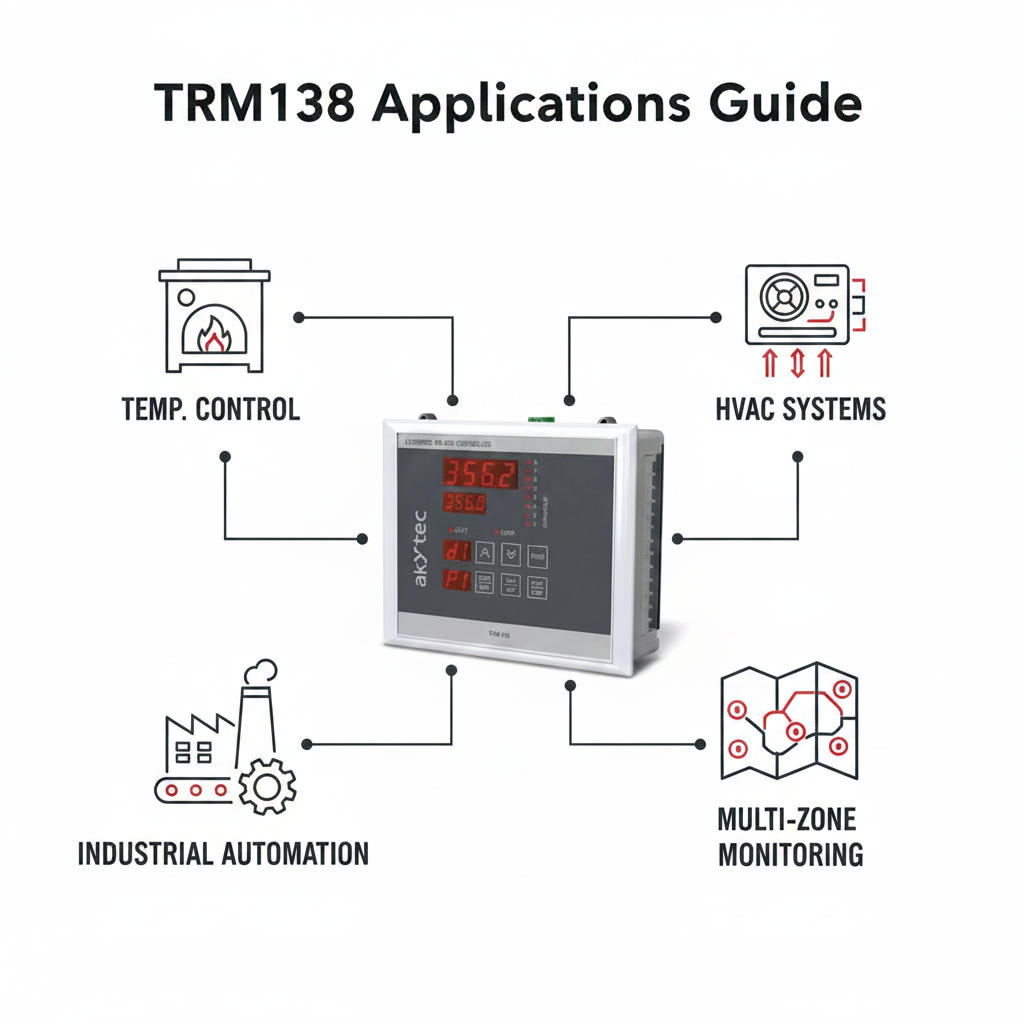 Akytec Multi Channel On-Off Controller TRM138