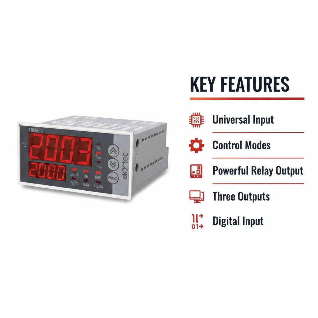 Akytec Temperature Controller TRM500