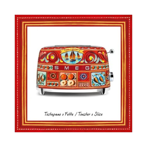 Smeg Dolce & Gabbana 2 Slice Toaster, TSF01DGUK