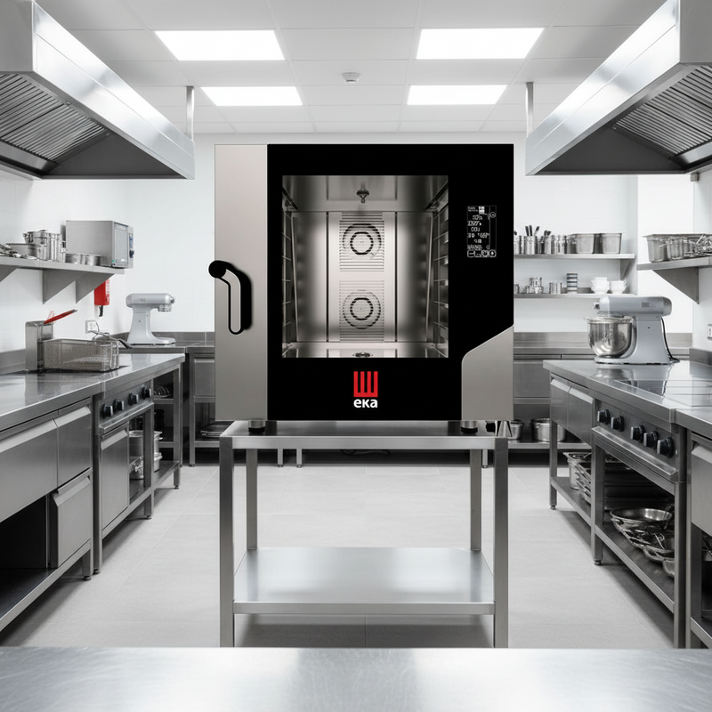 Load image into Gallery viewer, Tecnoeka Electric Combi/ Convection Oven With Black Mask (MKF 616 BM)

