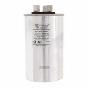 The HVAC Genius 45+5 uf MFD 370-440 Volt Dual Run Round Capacitor 45-5-440R for HVAC, Air conditioners, Pool pumps, and Furnaces