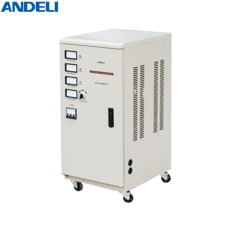Load image into Gallery viewer, Andeli Electric AC Voltage Stabilizer SVC 15000 VA 15 KW Three (3) Phase Slide 380V
