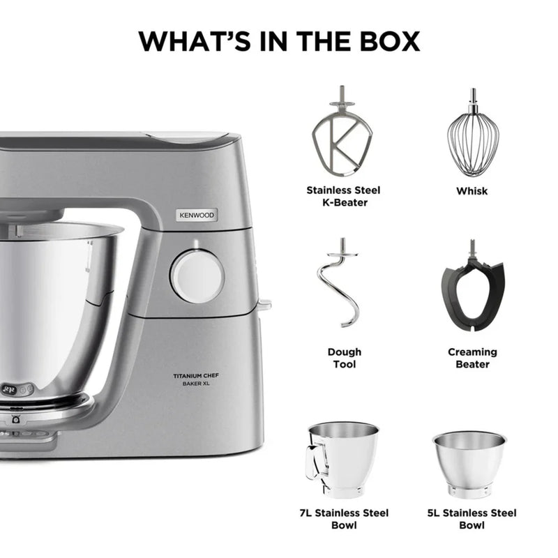 Load image into Gallery viewer, Kitchen machine KENWOOD Titanium Chef Baker XL KVL85.004SI
