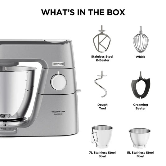 Kitchen machine KENWOOD Titanium Chef Baker XL KVL85.004SI