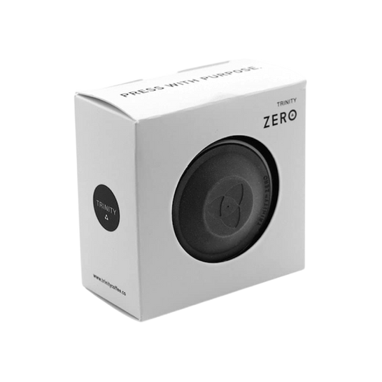 Trinity Zero Coffee Press, Portable Manual Coffee Brewer, Black, 8 oz – Compact Espresso & Coffee Maker for Travel, Camping, and Home Use