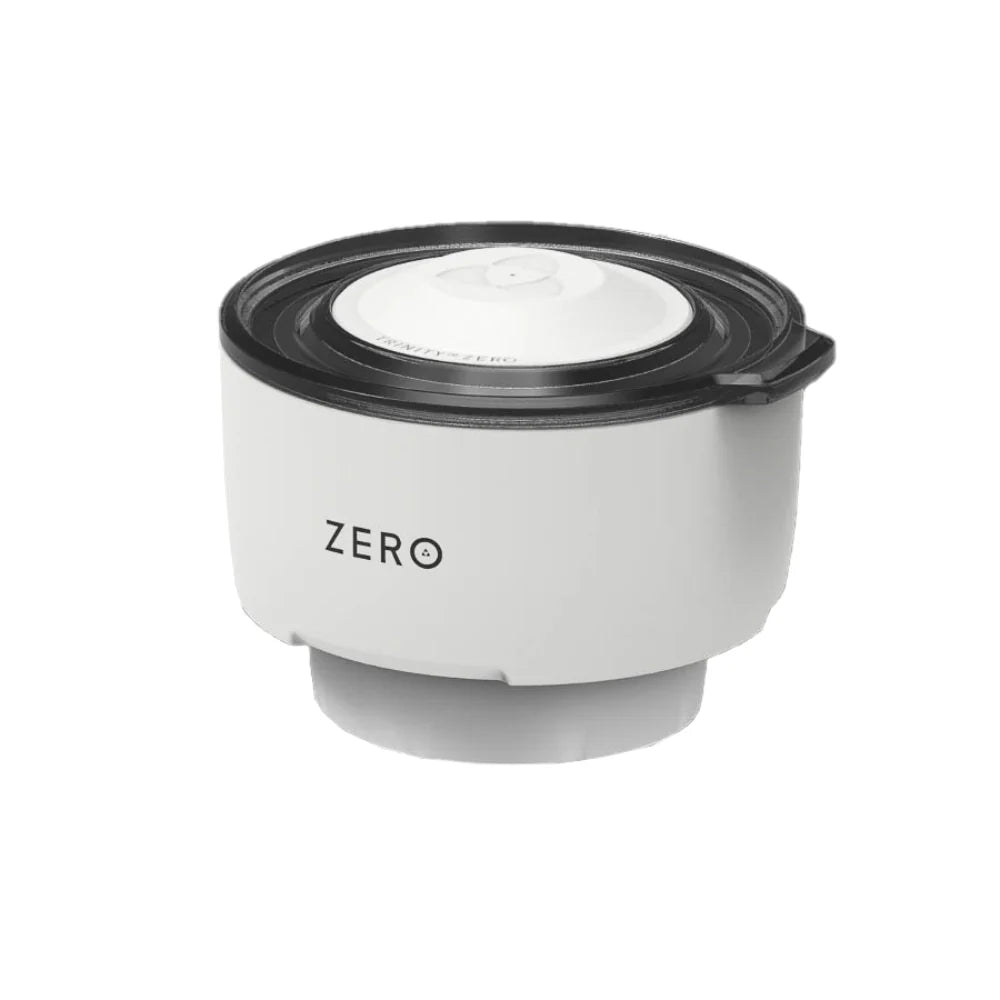 Trinity Zero Coffee Press, Portable Manual Coffee Brewer, White, 8 oz – Compact Espresso & Coffee Maker for Travel, Camping, and Home Use