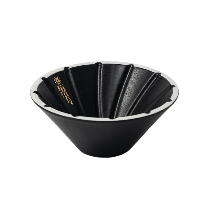 UFO-Ceramic-Black-Dripper image 1