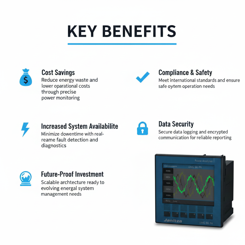 Janitza Power Quality Analyzer UMG 96 PA
