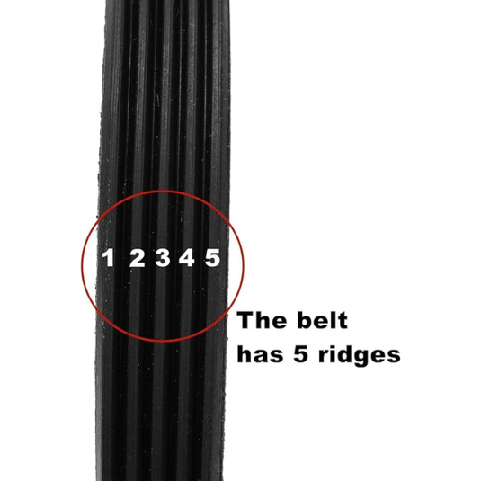 Washing Machine Parts Belt 5PJE 1281