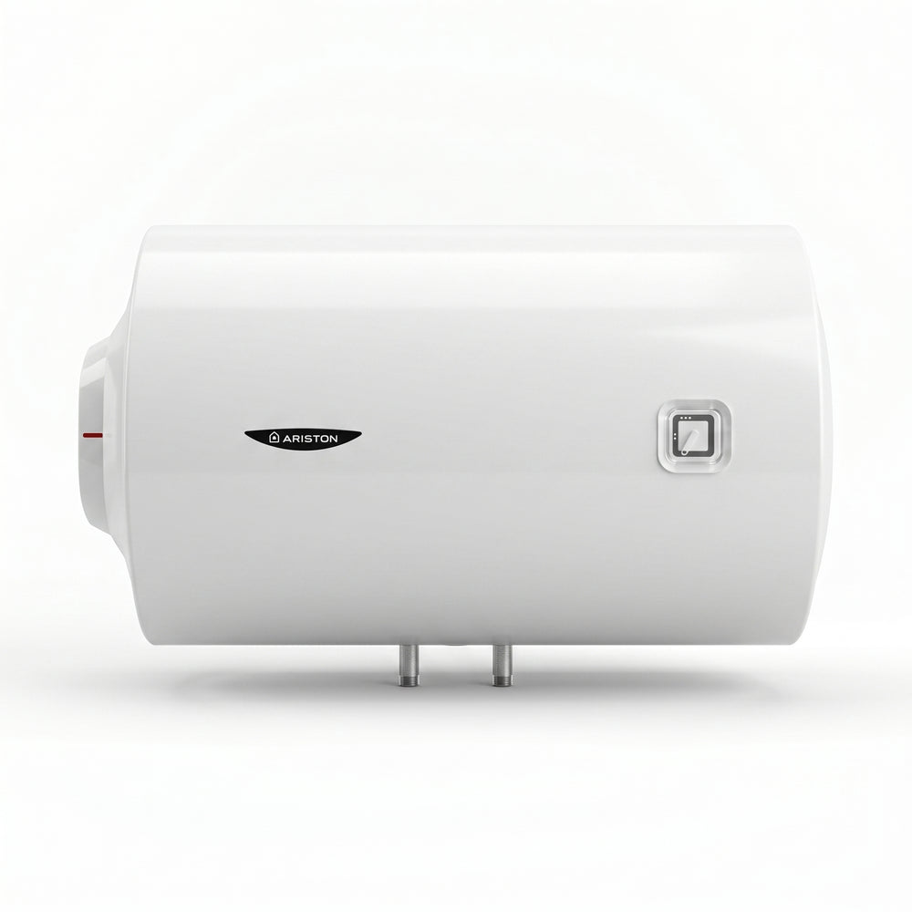 Ariston Electric Water Heater Horizontal PRO1 R Italy, 80 Liter - White