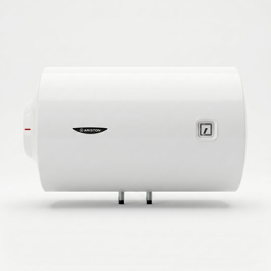 Ariston Electric Water Heater Horizontal PRO1 R Italy, 100 Liter - White