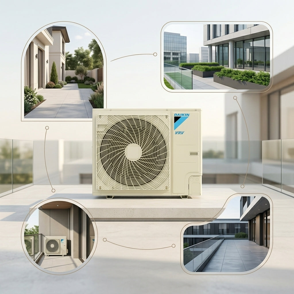 Daikin VRV Outdoor Unit 4.5 Ton 15.8 kW 6.0 HP 54,000 Btu/h RXYMQ6AYFK