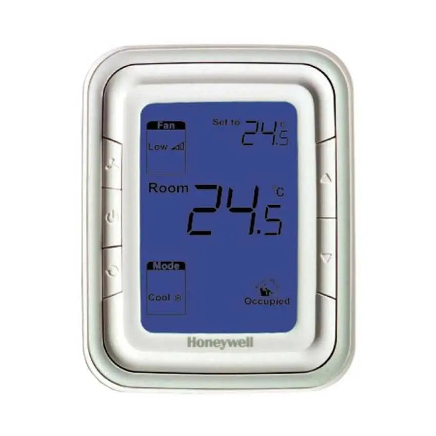 Vertical Thermostat White Blue T6861