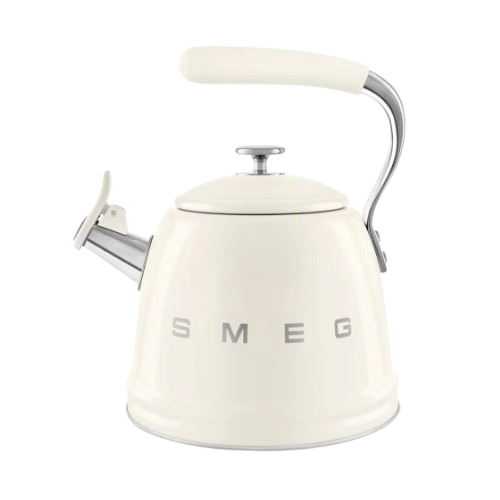 Smeg Stovetop Kettle, Cream, WKF01CR