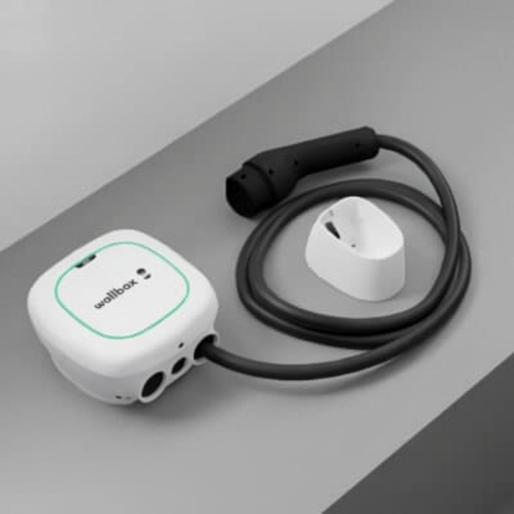 Wallbox Pulsar Max | 22kW | White | Cable | EV Charger