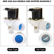 Water Inlet Valve BSPP 3/4in Electric Solenoid Valve Washing Machine Water Flow Control Valve FCD270A